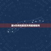 属9月鸡和属四月狗能婚配吗，属鸡的人和属狗的人不能在一起吗 会不和吗