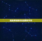 属鼠男和属羊女结婚好不好，属鼠男和属狗女的婚姻怎么样