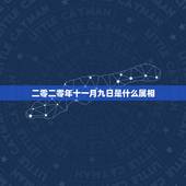 二零二零年十一月九日是什么属相，1998年11月9号属老虎的和什么属相