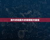 属牛的和属牛的婚姻配对最佳，属牛和属羊的婚姻