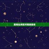 属相生肖配对姻缘查询，姓名配对超准