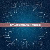 两个人婚配是看八字还是看属相，男女合不合婚看属相还是看生辰八字