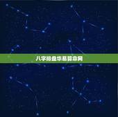 八字排盘华易算命网，有高手会看八字排盘的吗？麻烦帮忙看看财运姻缘等等，