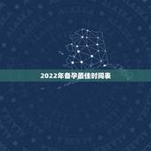 2022年备孕最佳时间表，备孕的事项有很多，在什么时间节点受孕才是最佳