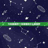 今年属猪的71年婚姻找什么属相好，我是71年属猪女，我能有婚姻吗