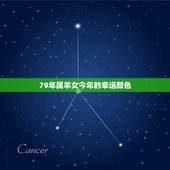 79年属羊女今年的幸运颜色，79年属羊人的幸运数字和颜色