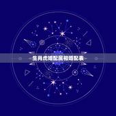 生肖虎婚配属相婚配表，生肖虎跟什么最配，属虎的属相婚配表