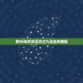 男90年农历五月廿九出生的婚配，1991辛未年五月廿九配什么属相