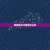 男鼠配女马婚配怎么样，属马和属鼠谁克谁严重