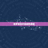 塔罗前任不找你的原因，塔罗牌占卜前男友会找我复合吗