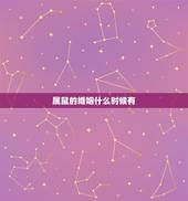 属鼠的婚姻什么时候有，2021年属鼠感情婚姻运