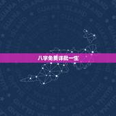 八字免费详批一生，一生命运详批