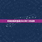 苏珊米勒双鱼座2022年11月运势，苏珊米勒双鱼座2019年运势完整版
