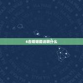 6合婚姻能说明什么，有人说我们俩八字不合，六冲女方克男方，婚姻不会幸福