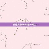 微信头像2022独一无二，2023微信头像独一无二