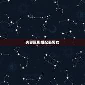 夫妻属相婚配表男女，十二生肖男女婚配表