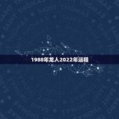1988年龙人2022年运程，2022年生肖龙运势大全