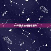 86年属虎的姻缘在哪年，1986属虎人终身的三大坎