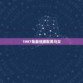 1987兔最佳婚配男马女，1966的男马能和1987的女兔婚配