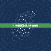 12种最适合懒人养的宠物 粘人又认主人的宠物