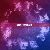 5月9日生肖运势_，帮我算一下我今年的运程？我生于1983年阳历5月2