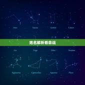 姓名解析看命运，姓名解析测试打分