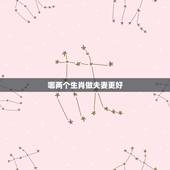 哪两个生肖做夫妻更好，更佳夫妻属相婚配表