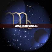 男女都属鼠婚姻相配吗，男鼠和女鼠属相合不合