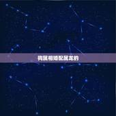 狗属相婚配属龙的，属龙的可以和属狗的配吗