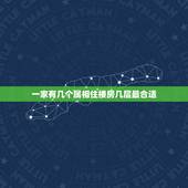 一家有几个属相住楼房几层最合适，属牛的和属鸡的夫妻适合住几层楼房