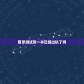 塔罗测试另一半已经出轨了吗，一个人有外遇塔罗牌能占卜出了吗？