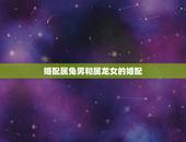 婚配属兔男和属龙女的婚配，99年属兔男和00年属龙女的相配吗