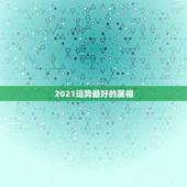 2021运势最好的属相，2021年偏财运最旺的生肖