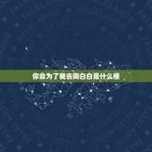 你会为了我去陶白白是什么梗，女生发宝你会为了我在陶白白搜天秤座嘛男生怎