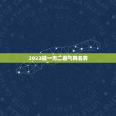 2022独一无二霸气网名男，2021独一无二男生网名有哪些？