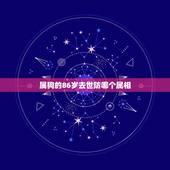 属狗的86岁去世防哪个属相，2018年属狗的人防什么属相