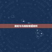 属蛇与马相配婚姻如何，83年猪一生有二婚