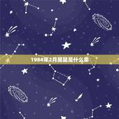 1984年2月属鼠是什么命，属鼠1984年三月出生的命运