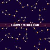 75年属兔人2021年每月运程，75年属兔2021年运势及运程男