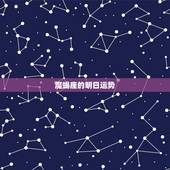 魔蝎座的明日运势，摩羯座明日运势