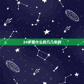 24岁属什么的几几年的，82岁属什么生肖