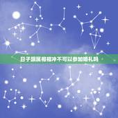 日子跟属相相冲不可以参加婚礼吗，结婚时属相犯冲的朋友是不能出席吗？