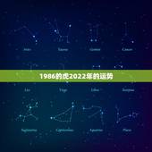 1986的虎2022年的运势，1984年鼠2022 年运程