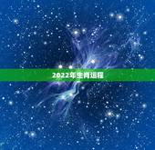 2022年生肖运程，2022运势生肖运势详解