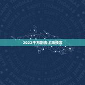 2022千万别去上海预言，伊洛纳去哪预言
