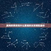 属狗的男孩和什么属相的女孩婚配最好，男属狗的和什么属相最配