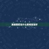 属猪属蛇生什么属相宝宝好，属蛇和属猪生什么属相宝宝好