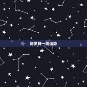 塔罗牌一周运势，我使用的是罗宾伍德塔罗牌。用的是一周运势法。里面有一组