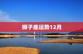 狮子座运势12月，狮子座女12月的运势是怎样的