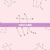 马和什么最配，属马的和什么属相最配